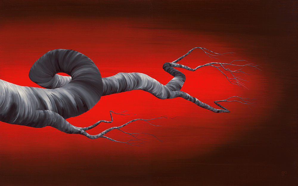 Eric Pollard Art on canvas